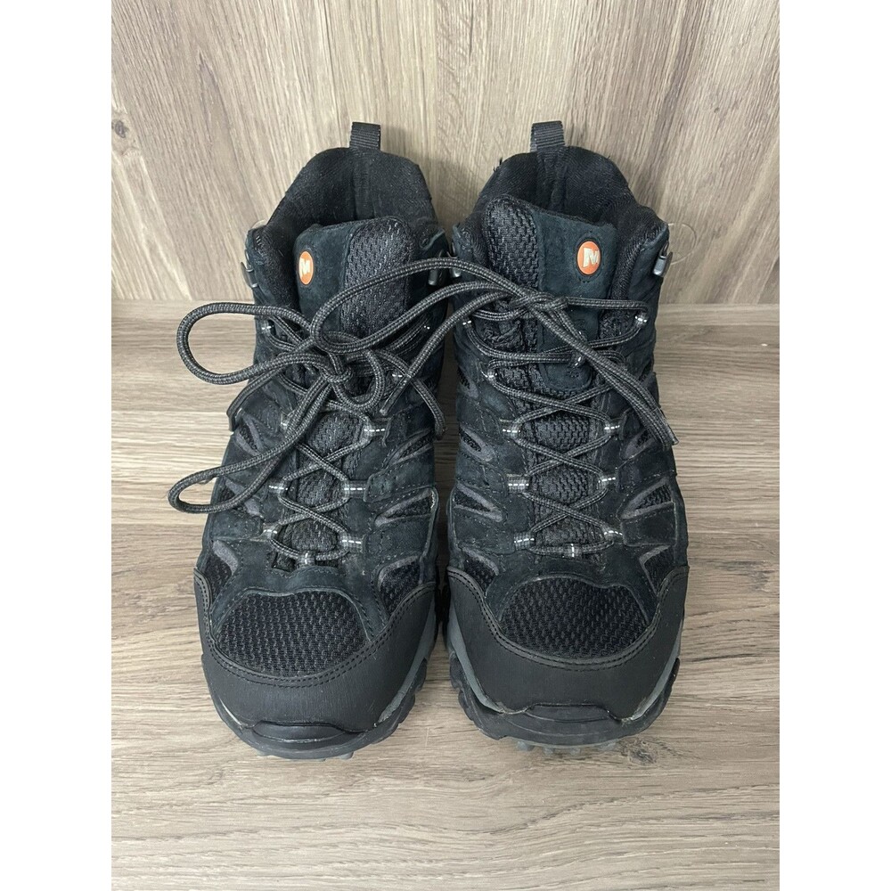 Merrell Men's Moab 2 Vent Mid Hiking Boot, Outdoor black size 10.5  US